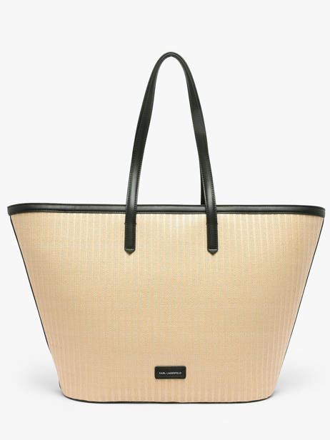 Sac Porté épaule K Signature Polyurethane Karl lagerfeld Beige k signature B2W30088 vue secondaire 4