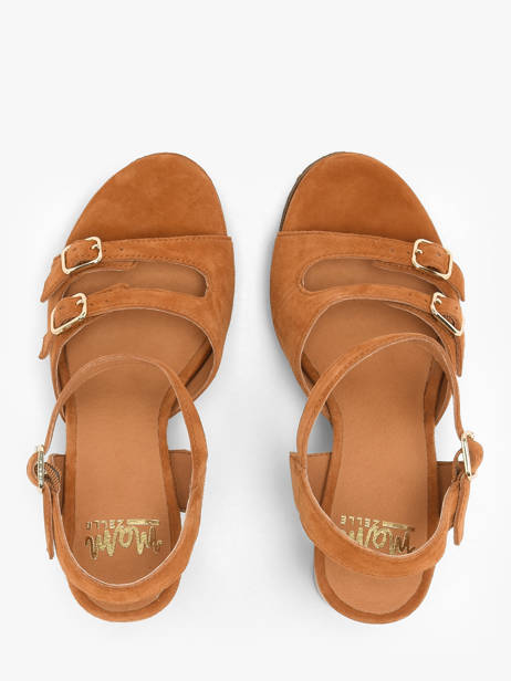 Escarpins Jouta En Cuir Mam'zelle Orange women CSG1H31 vue secondaire 3