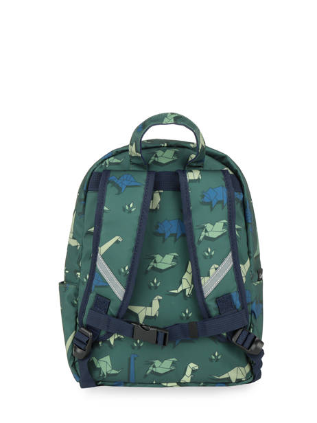 Mini Sac Ã  Dos Caramel et cie Vert fier GA vue secondaire 4