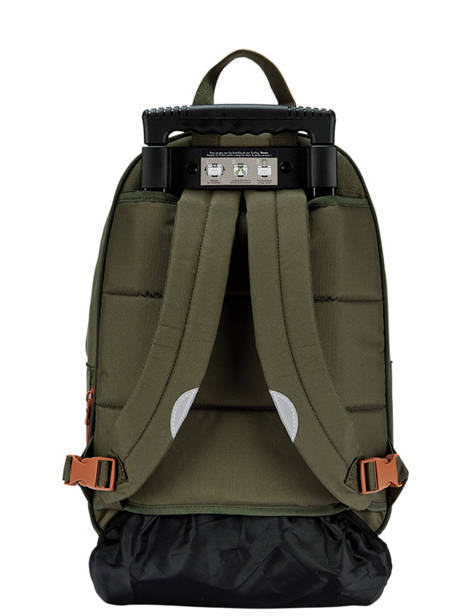 Sac A Dos Ã  Roulettes 2 Compartiments Tann's Vert les fantaisies g 73127 vue secondaire 3