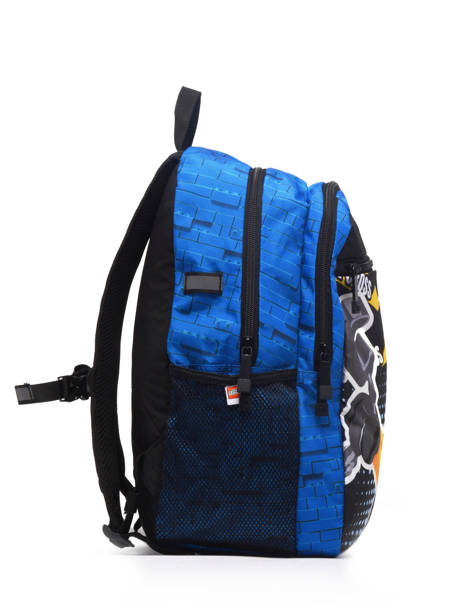 Sac Ã  Dos 2 Compartiments Lego Bleu city police adventure 25 vue secondaire 3