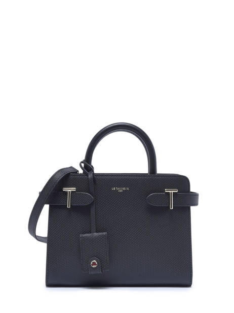 Sac Ã  Main S Emilie Cuir Le tanneur Noir emily TEMI1600
