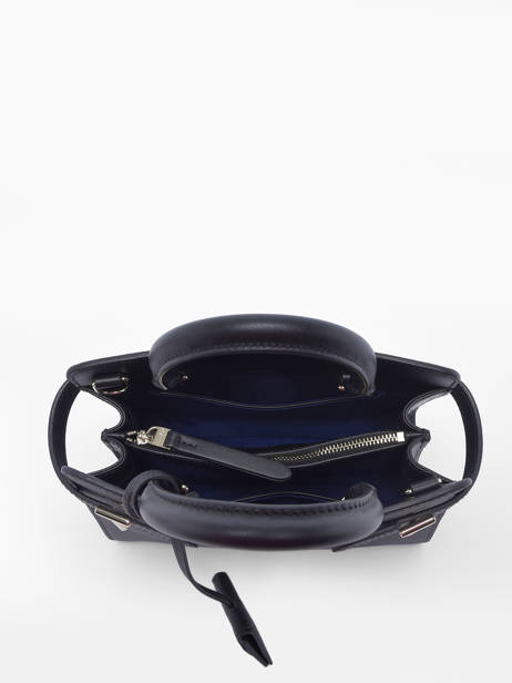 Sac Ã  Main S Emilie Cuir Le tanneur Noir emily TEMI1600 vue secondaire 3