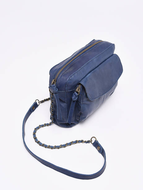 Shoulder Bag Naina Leather Pieces Blue naina 17087872 other view 2