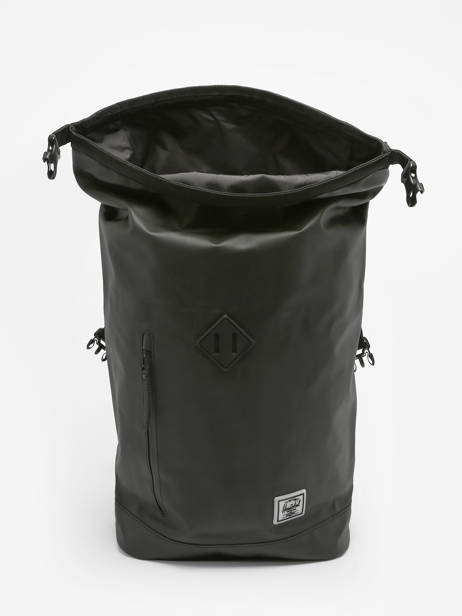 Sac Ã  Dos 1 Compartiment Herschel Noir weather resistant 11194 vue secondaire 2