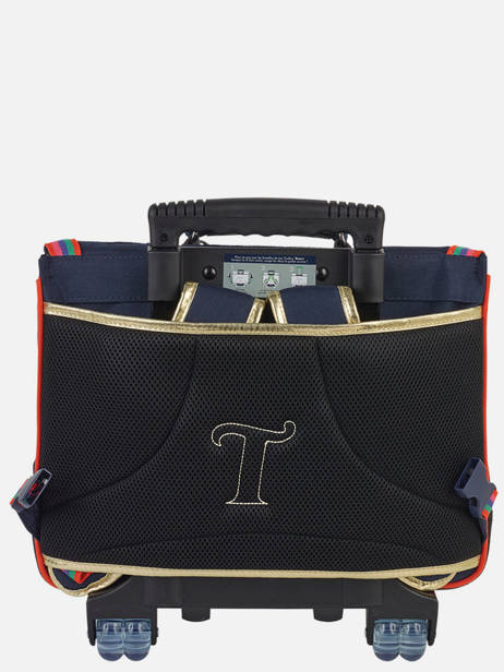 Cartable Ã  Roulettes 2 Compartiments Tann's Bleu les fantaisies f 42323 vue secondaire 5